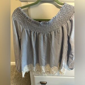 Off the shoulder top